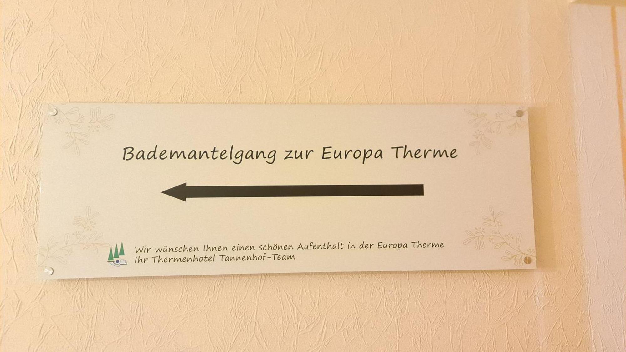 Thermenhotel Tannenhof - Ihr Wohlfuehl-Hotel Bad Fussing Exterior photo